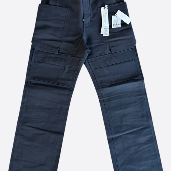 Rick Owens Black Stefan Cargo Pants - Picture 1 of 2